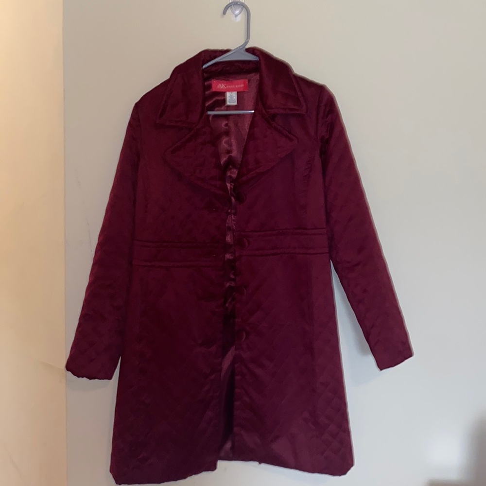 Anne Klein Deep Red Coat